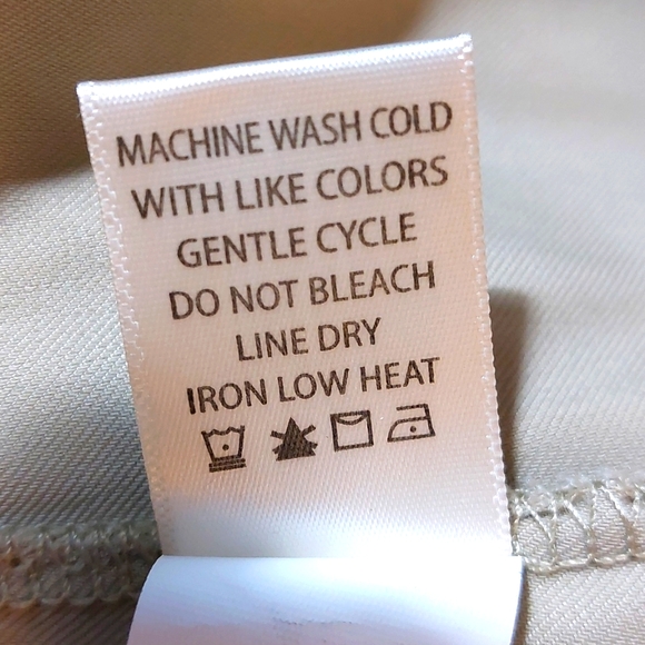 Max Studio London Women's High Waist Cropped Wide-Leg Trousers Moss Size L NWT - Picture 10 of 11